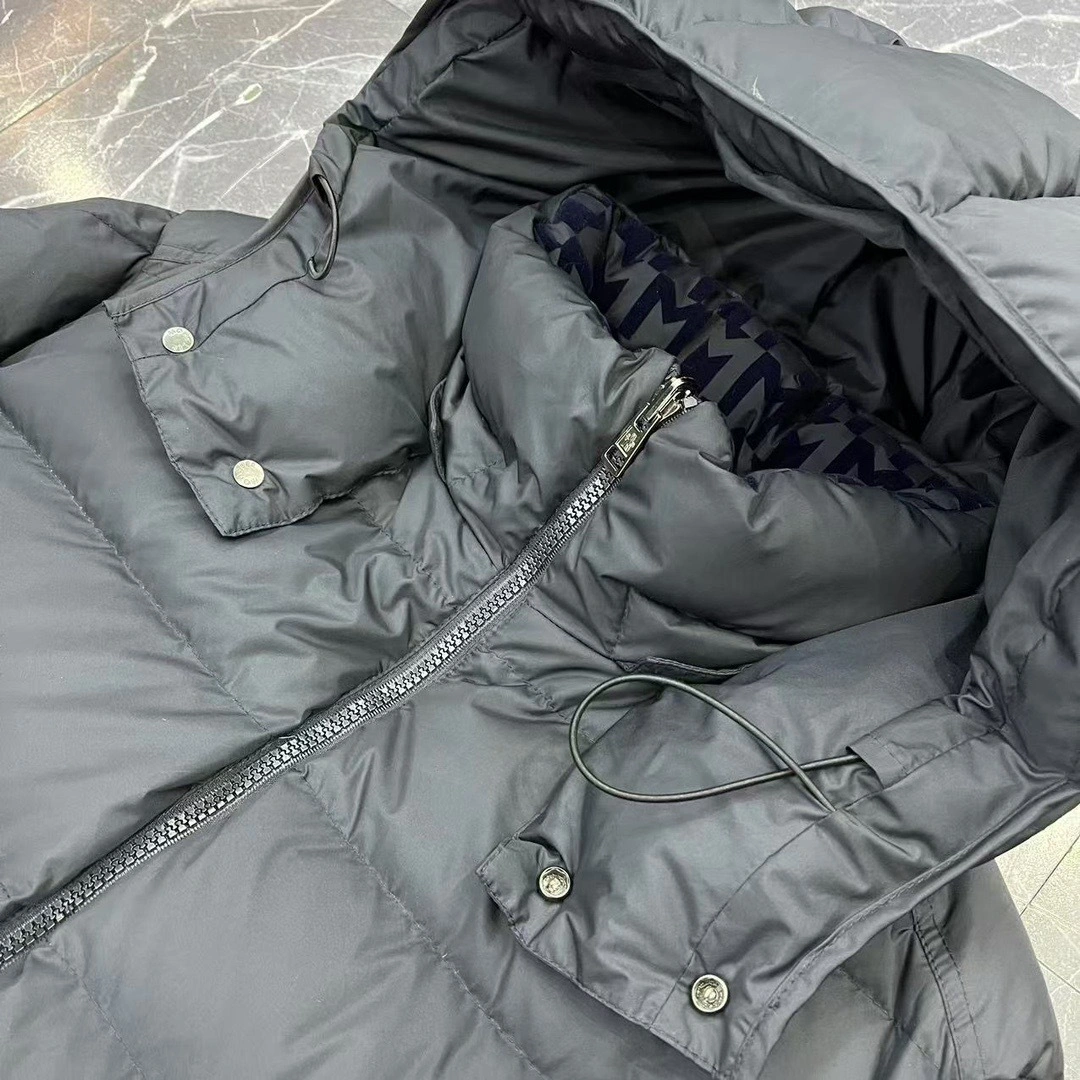 wg.luxury-- 7o9385r reversible Down jacket longue Saion white goose down item: E-F409I1526